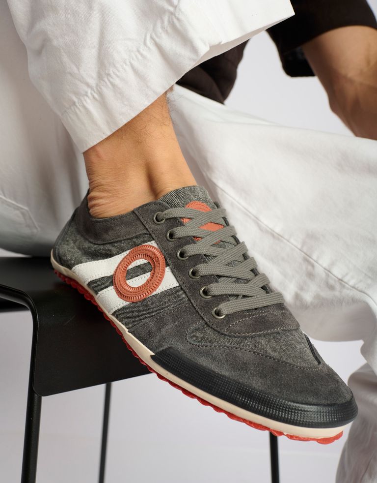 נעלי גברים - Aro - סניקרס IDO ג'ינס - אפור כהה1