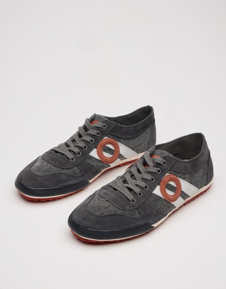 נעלי גברים - Aro - סניקרס IDO ג'ינס - אפור כהה2