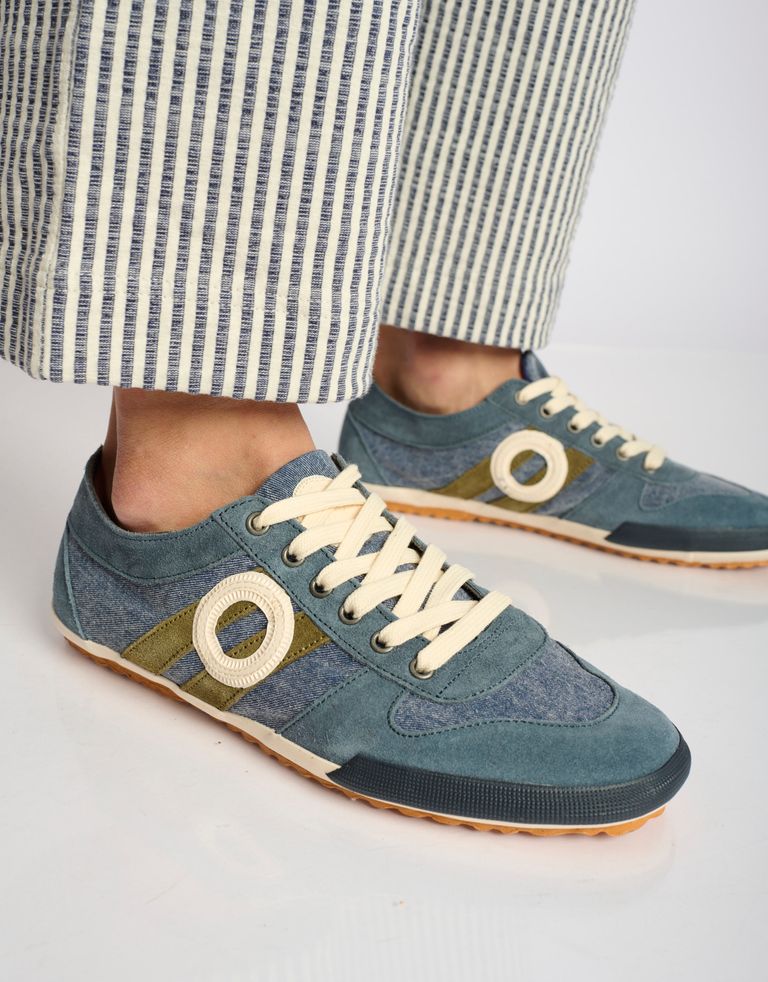 נעלי גברים - Aro - סניקרס IDO ג'ינס - כחול3