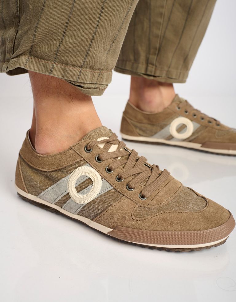 נעלי גברים - Aro - סניקרס IDO ג'ינס - חום3