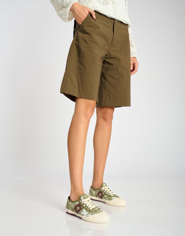 נעלי גברים - Aro - סניקרס בד CHARLIE C - חאקי4