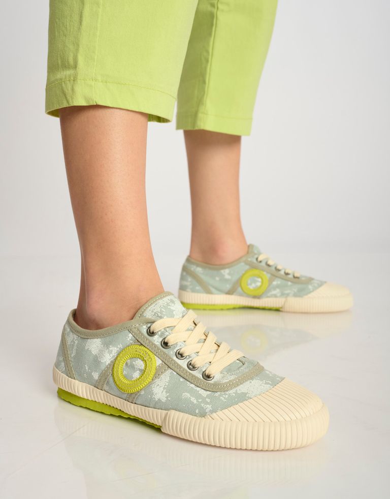 נעלי גברים - Aro - סניקרס בד CHARLIE C - אפור בהיר2