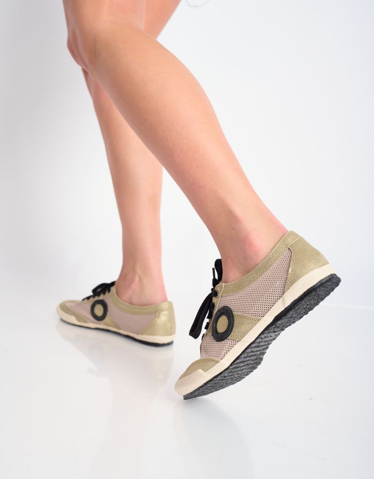 נעלי גברים - Aro - סניקרס JOANETA מבריקות - פלטינה3