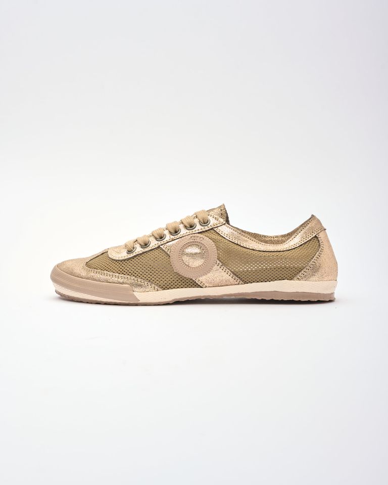 נעלי גברים - Aro - סניקרס JOANETA מבריקות - ברונזה3