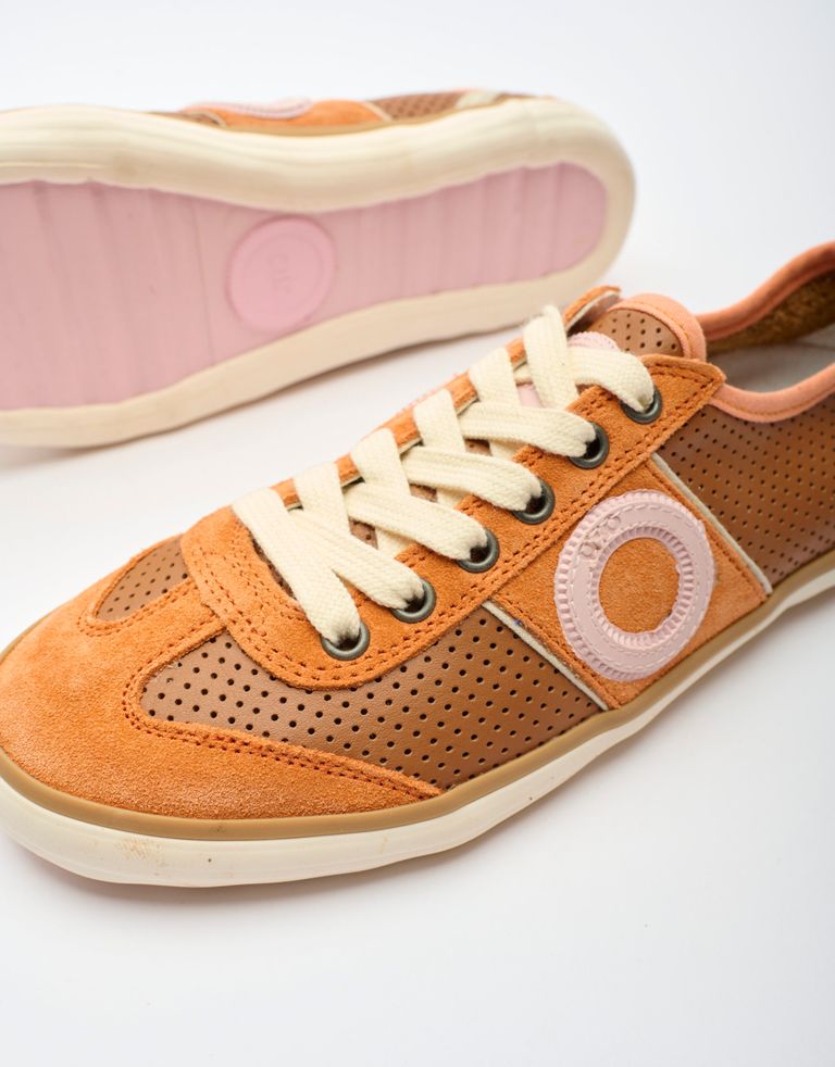 נעלי גברים - Aro - סניקרס PICADA - כתום2