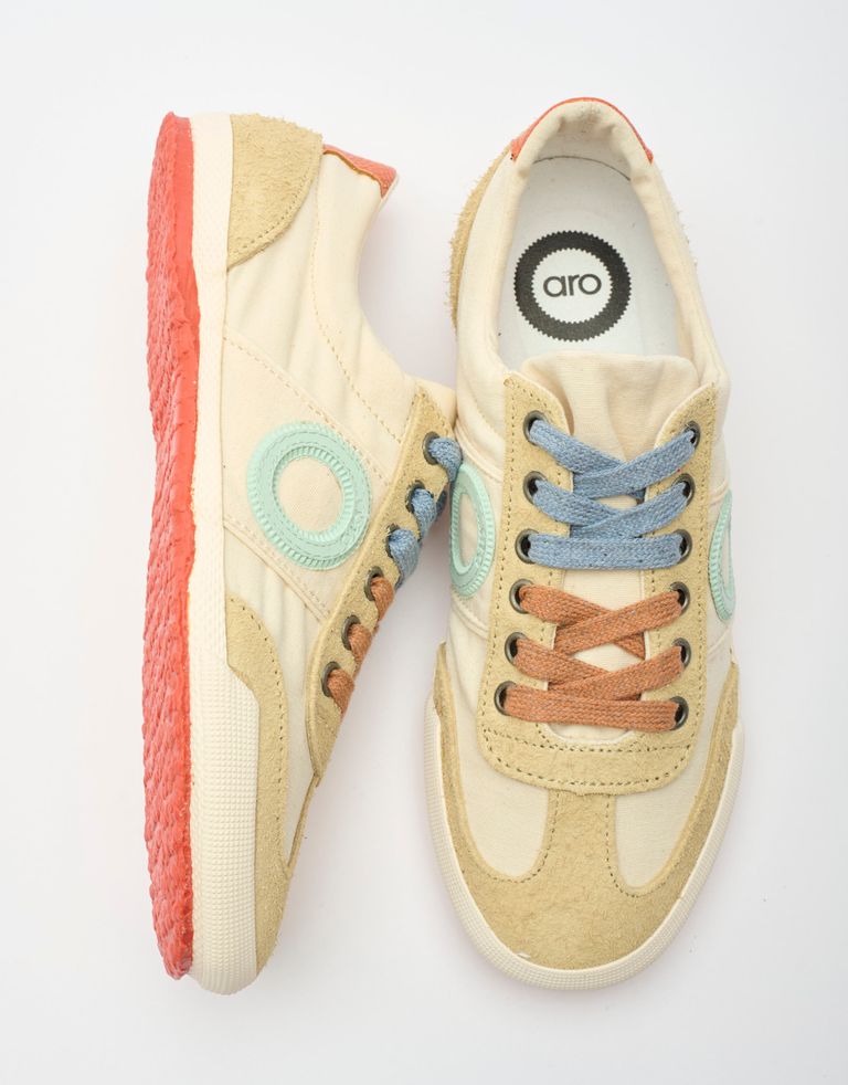 נעלי גברים - Aro - סניקרס בד MAY - ניוד3