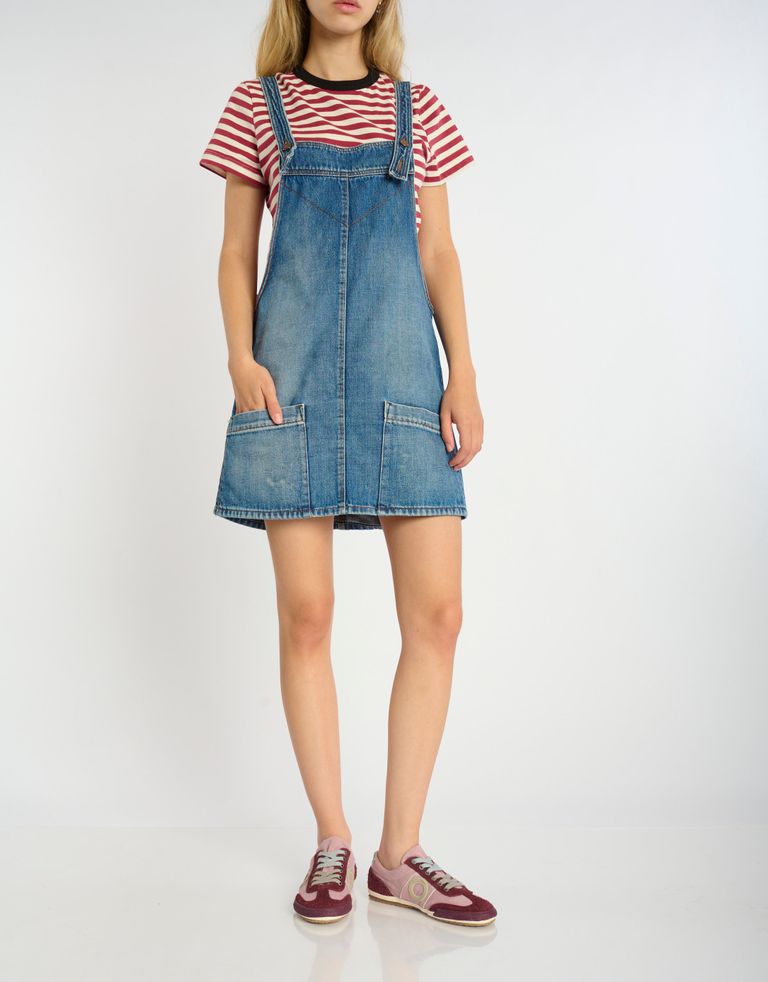 נעלי גברים - Aro - סניקרס בד MAY - סגול3