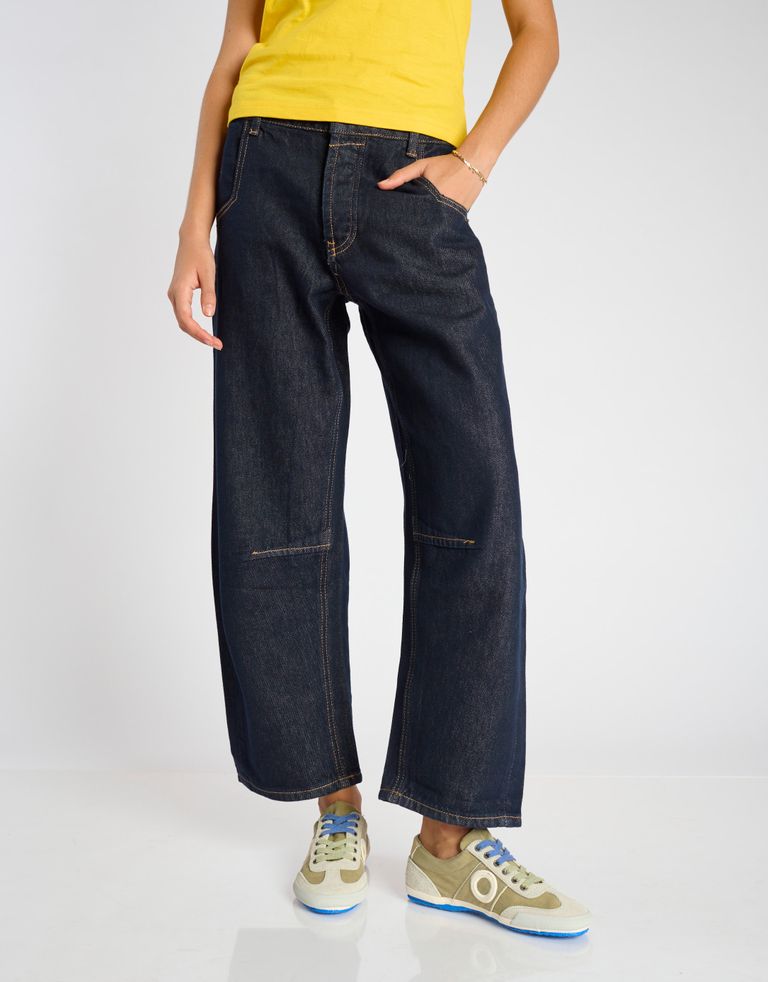 נעלי גברים - Aro - סניקרס בד MAY - זית4