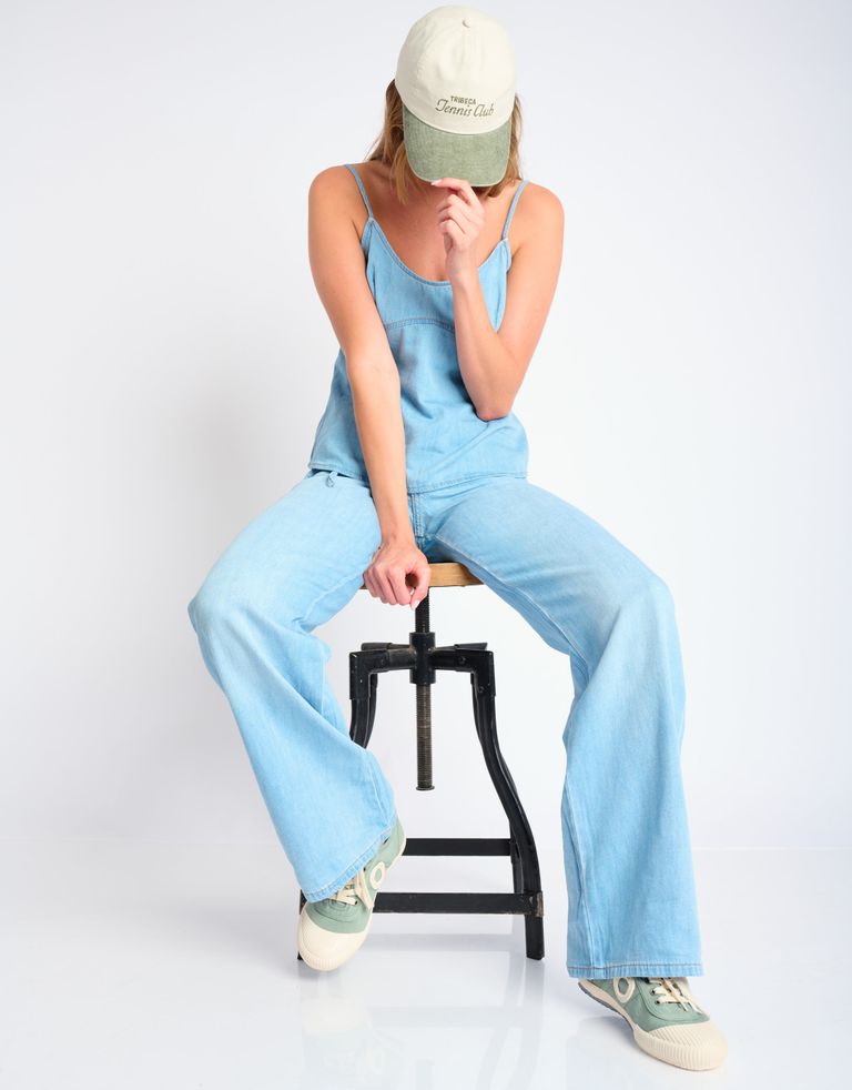 נעלי גברים - Aro - סניקרס בד CHARLIE B - ירוק2