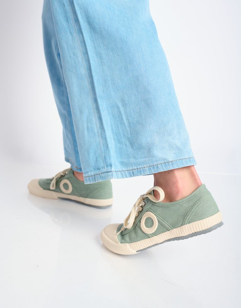 נעלי גברים - Aro - סניקרס בד CHARLIE B - ירוק4