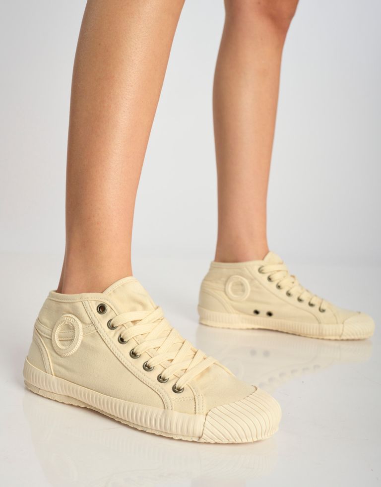 נעלי גברים - Aro - סניקרס בד גבוהות CHARLIE - אופוויט2