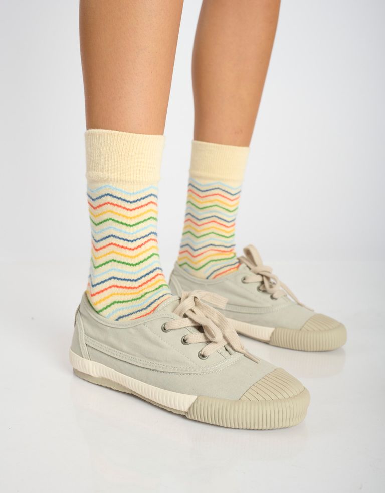 נעלי גברים - Aro - סניקרס בד CHARLIE - אפור3