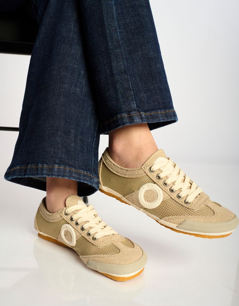 נעלי גברים - Aro - סניקרס JOANETA BAREFOOT K - חום בהיר3