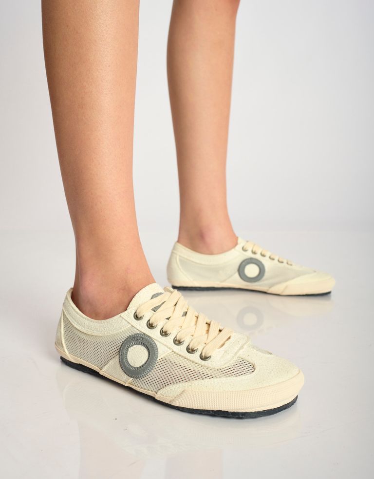 נעלי גברים - Aro - סניקרס JOANETA BAREFOOT K - לבן3