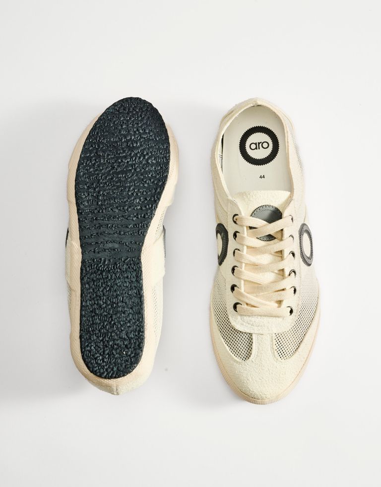 נעלי גברים - Aro - סניקרס JOANETA KRUST - לבן4