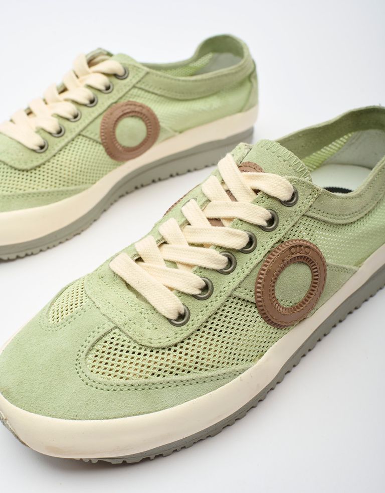 נעלי גברים - Aro - סניקרס JOANETA PLUS - מנטה2