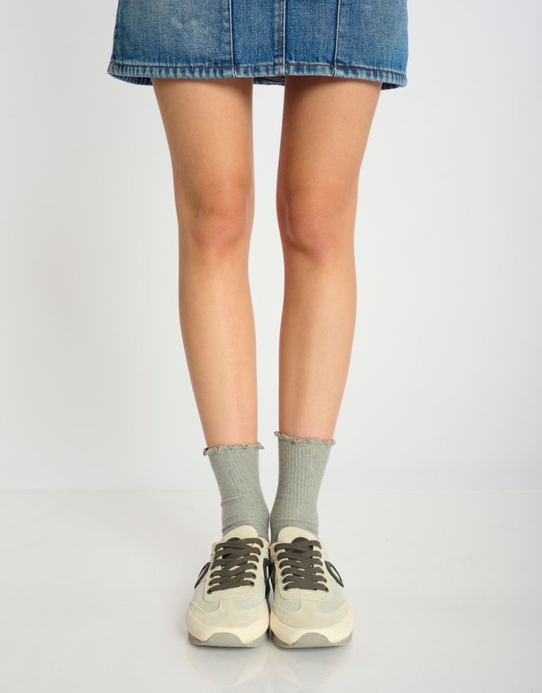 נעלי גברים - Aro - סניקרס JOANETA PLUS - אופוויט4