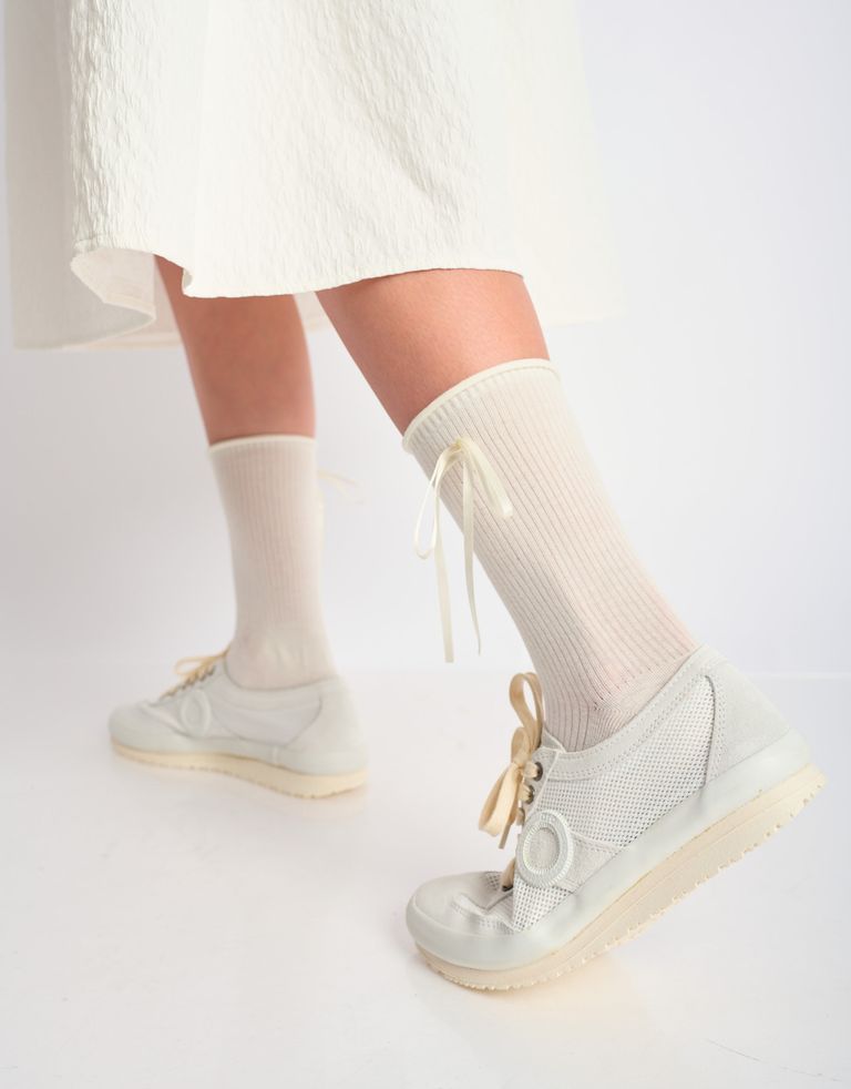 נעלי גברים - Aro - סניקרס JOANETA PLUS - לבן4