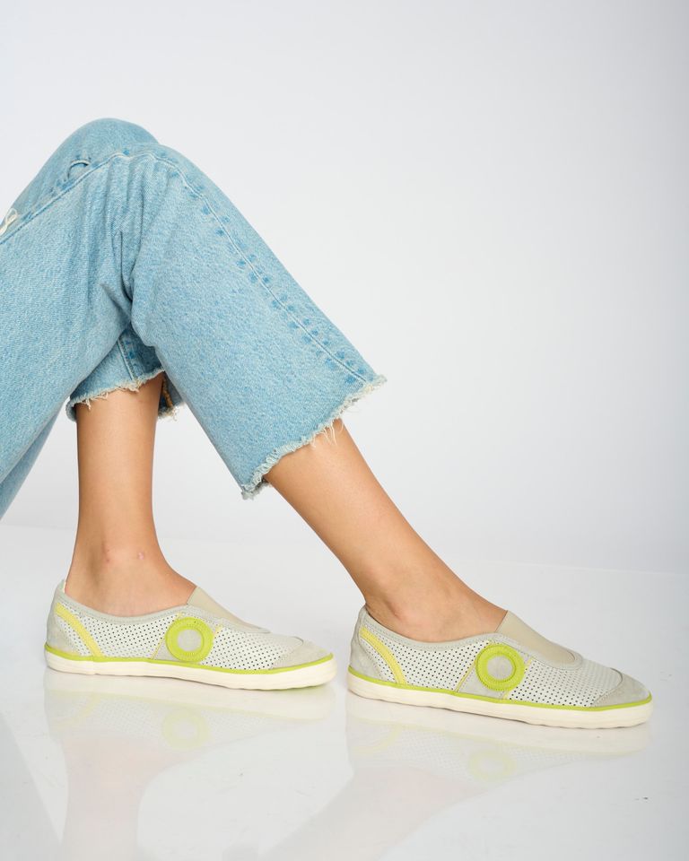 נעלי גברים - Aro - סליפ און PICADA - אפור בהיר3