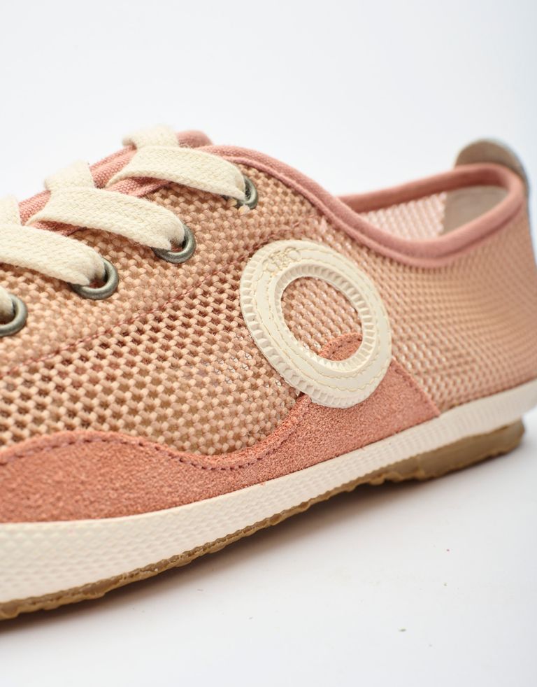 נעלי גברים - Aro - סניקרס רשת HOLLY - ורוד2