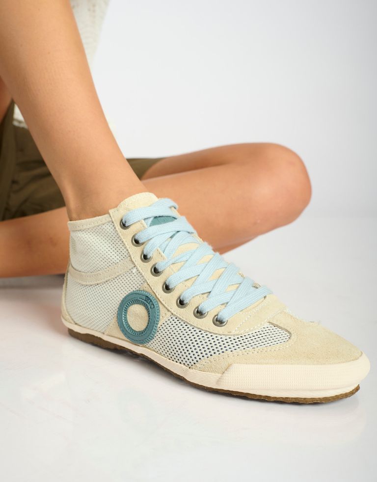 נעלי גברים - Aro - סניקרס גבוהות JOANETA - אופוויט כחול1