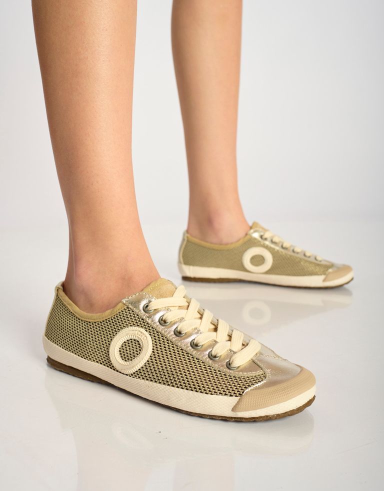 נעלי גברים - Aro - סניקרס רשת נמוכות HOLLY - פלטינה2