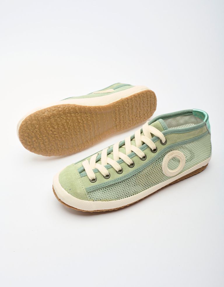 נעלי גברים - Aro - סניקרס רשת גבוהות HOLLY - מנטה2