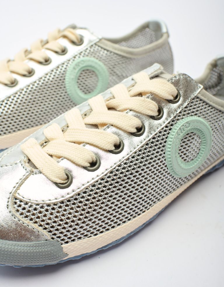 נעלי גברים - Aro - סניקרס רשת נמוכות HOLLY - כסף2