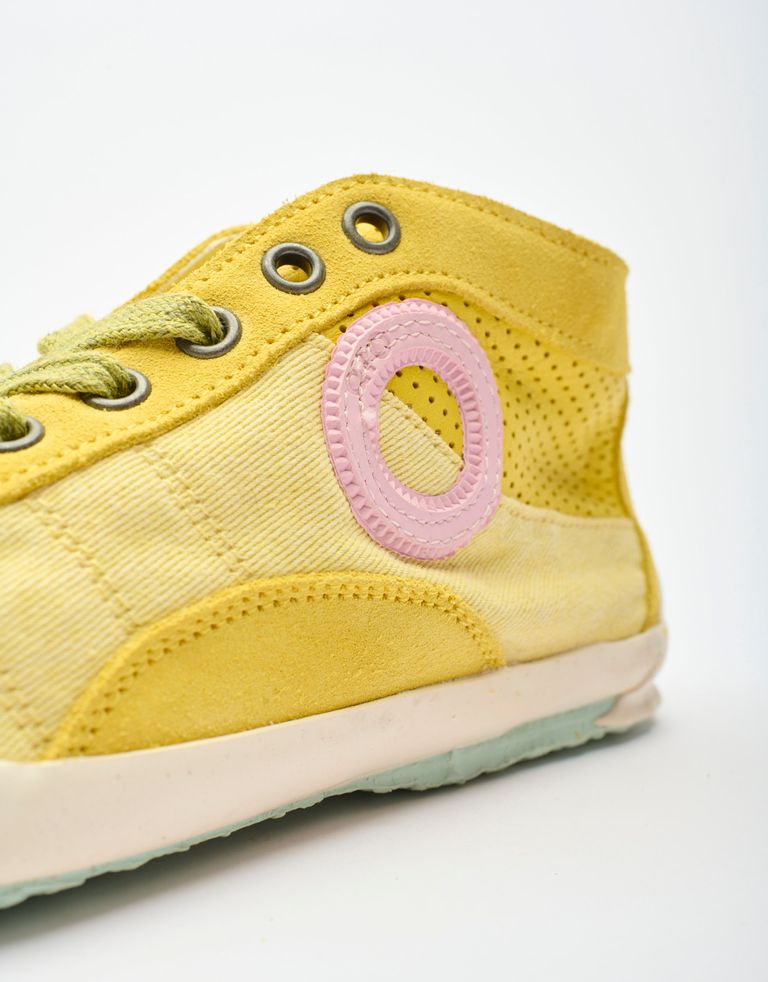 נעלי נשים - Aro - סניקרס גבוהות OANA - צהוב4