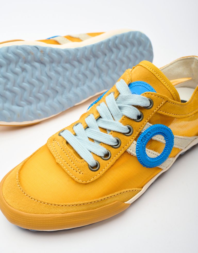 נעלי גברים - Aro - סניקרס שקופות IDO - צהוב2