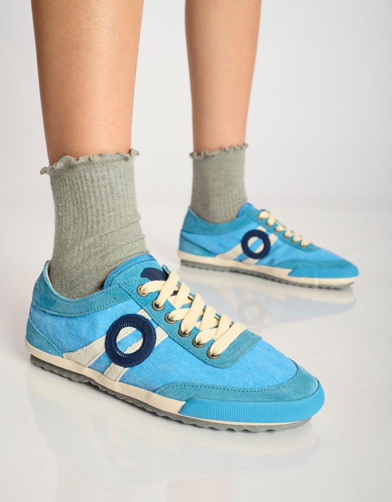 נעלי גברים - Aro - סניקרס ג'ינס IDO - תכלת4