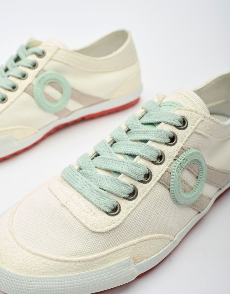 נעלי גברים - Aro - סניקרס בד IDO - לבן2