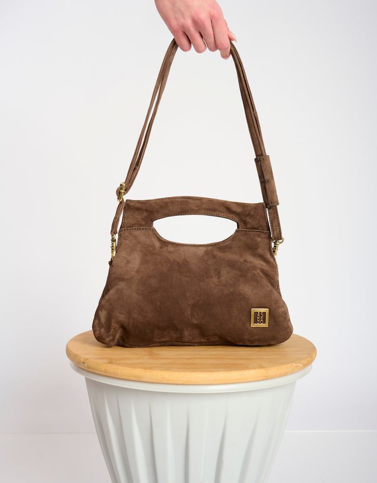 נעלי נשים - A.S. 98 - תיק צד TAYLOR - חום כהה2