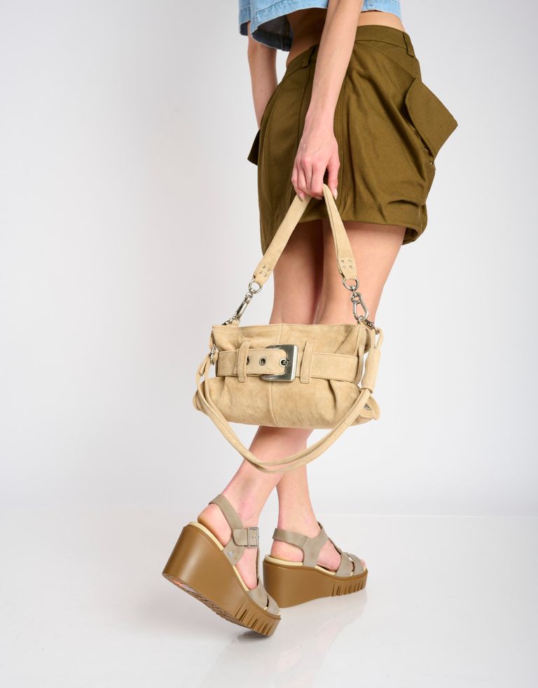 נעלי נשים - A.S. 98 - תיק צד ADRIANA - בז'4