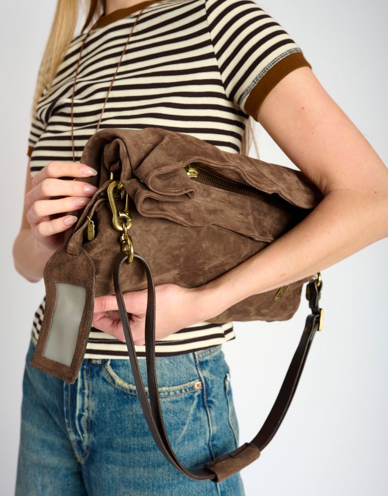 נעלי נשים - A.S. 98 - תיק צד KATARINA - חום כהה1