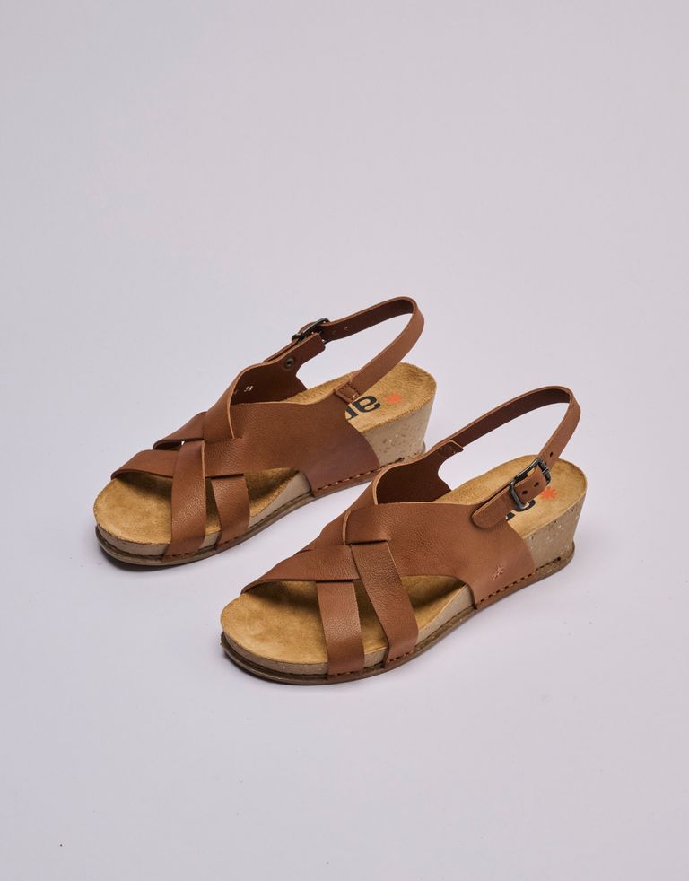 נעלי נשים - Art - סנדלי רוקי ROMA - חום3