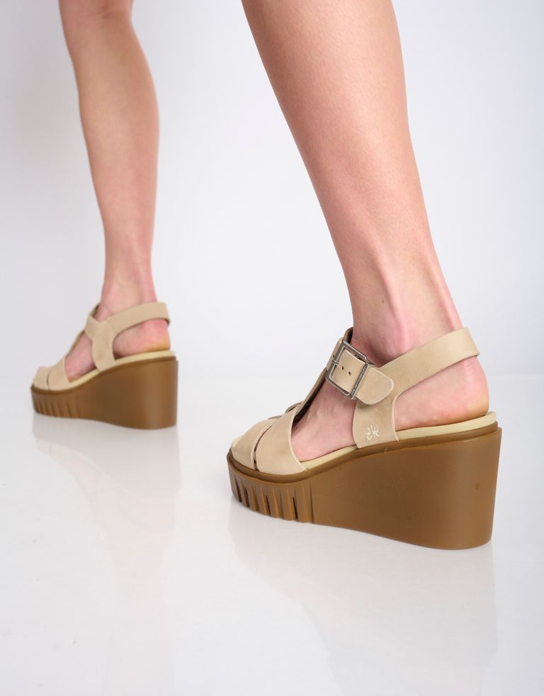 נעלי נשים - Art - סנדלי רוקי  CATANIA - בז'4