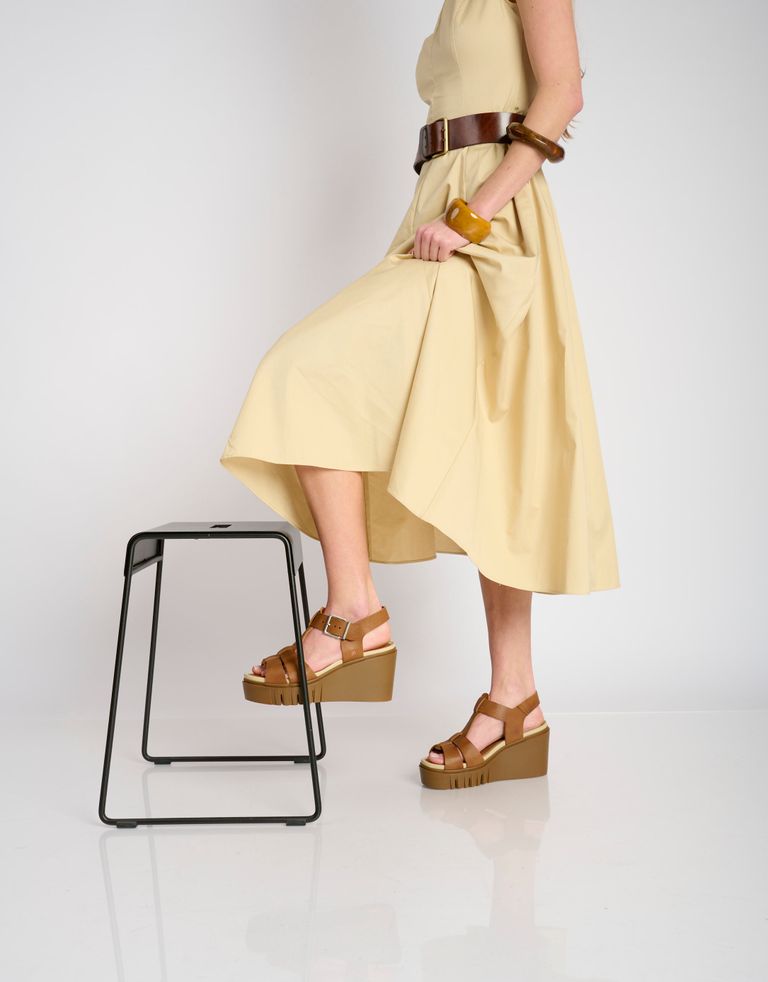 נעלי נשים - Art - סנדלי רוקי  CATANIA - חום1