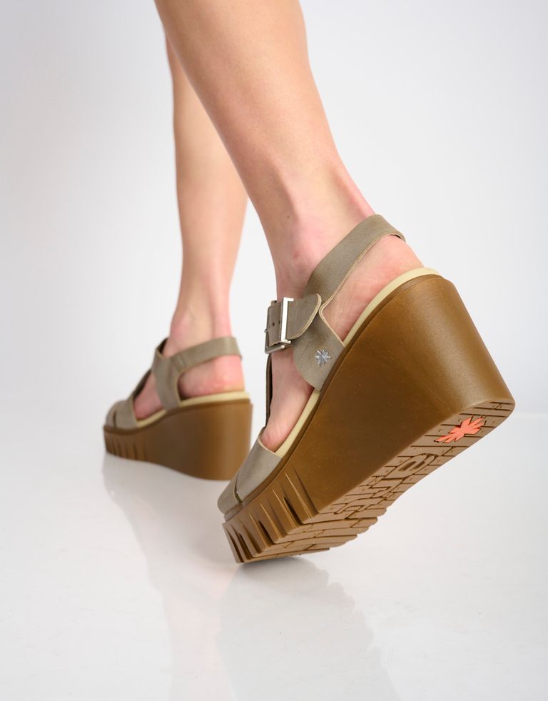 נעלי נשים - Art - סנדלי רוקי  CATANIA - אפור4