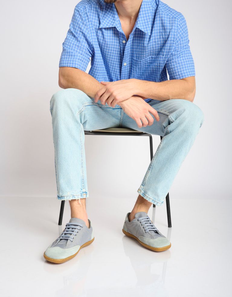 נעלי גברים - El Naturalista - נעלי ניילון וזמש EL VIAJE - אפור1