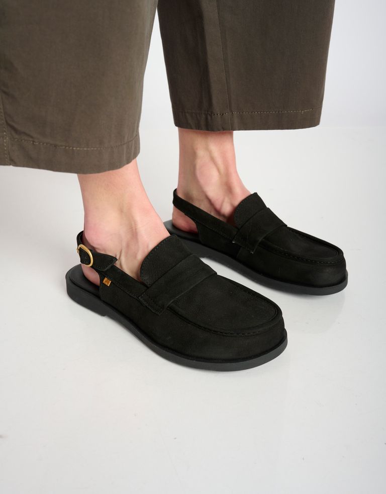 נעלי נשים - El Naturalista - סנדלים סגורים ARENISCA - שחור4